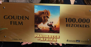 Pandabeer in Afrika has reached the status of Golden Film in the Netherlands!